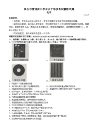 山东省临沂市2024届高三下学期二模化学试卷（Word版附答案）