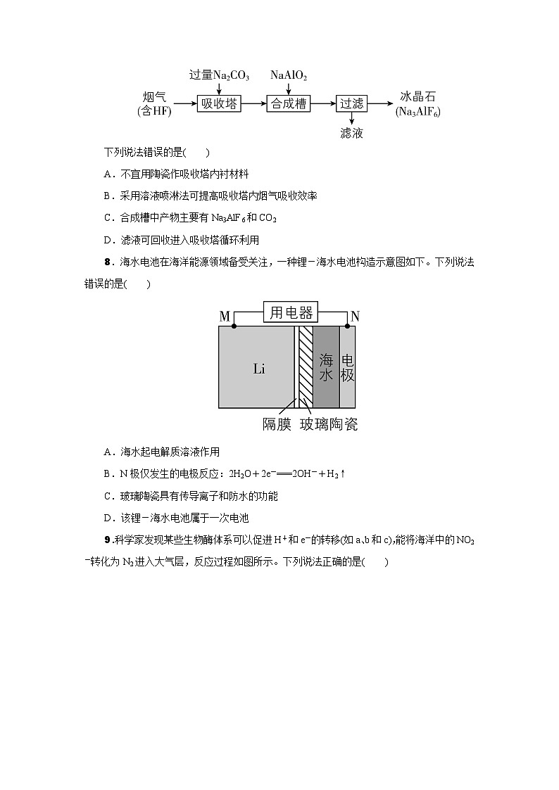 2022年湖南省普通高中学业水平合格性考试化学试卷(含解析)03