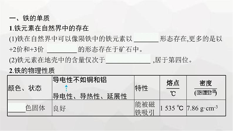 新教材(广西专版)高考化学一轮复习第3章金属及其化合物第2讲铁及其重要化合物课件第5页