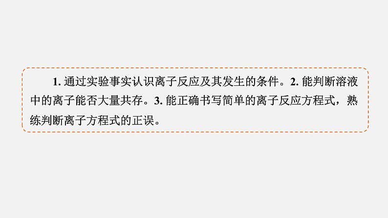 模块1 主题2 第4讲 离子反应与离子方程式 课件 2025高考化学一轮复习04