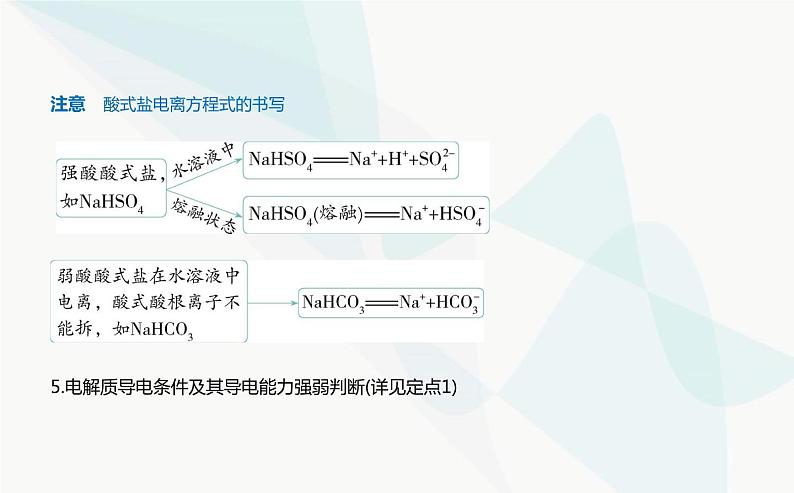 鲁科版高中化学必修第一册第2章元素与物质世界第2节电解质的电离离子反应课件第5页