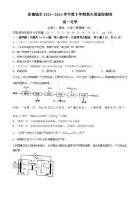 江西省景德镇市2023-2024学年高一下学期6月期末考试化学试题