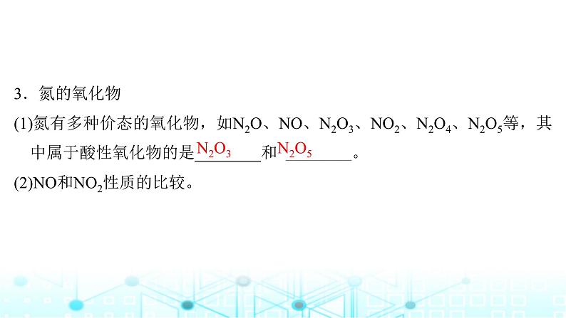高考化学一轮复习第5章非金属及其化合物第22讲氮及其氧化物氨和铵盐课件07