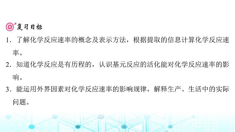 高考化学一轮复习第8章化学反应速率与化学平衡第38讲化学反应速率及其影响因素课件03