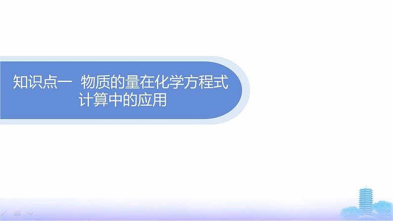 人教版高中化学必修第一册第3章铁金属材料第2节第2课时物质的量在化学方程式计算中的应用课件第4页