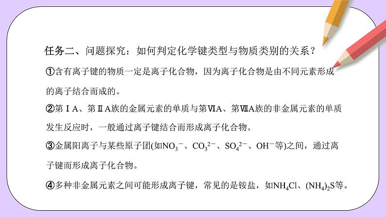 人教版(2019)高中化学必修一专题2《化学键分子间作用力和氢键》课件07
