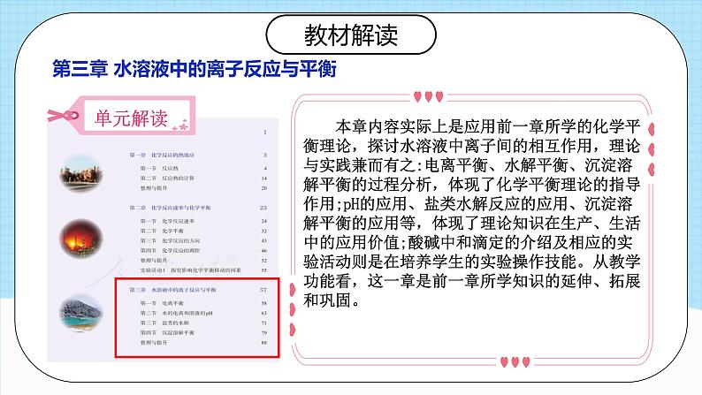 人教版(2019)高中化学必修一第三章《溶液中的离子反应与平衡》单元解读课件06