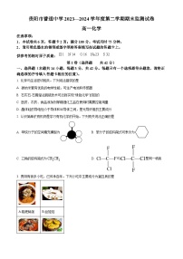 贵州省贵阳市2023-2024学年高一下学期期末考试化学试卷 （原卷版+解析版）