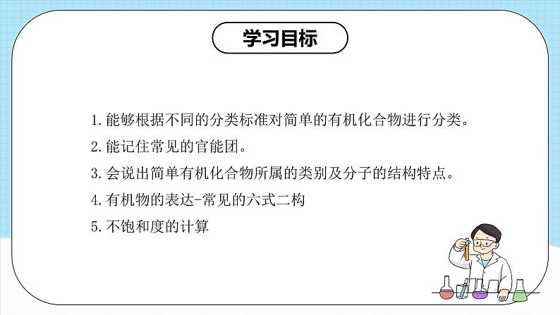 人教版(2019)高中化学选择性必修三1.1.1《有机物的分类》课件03
