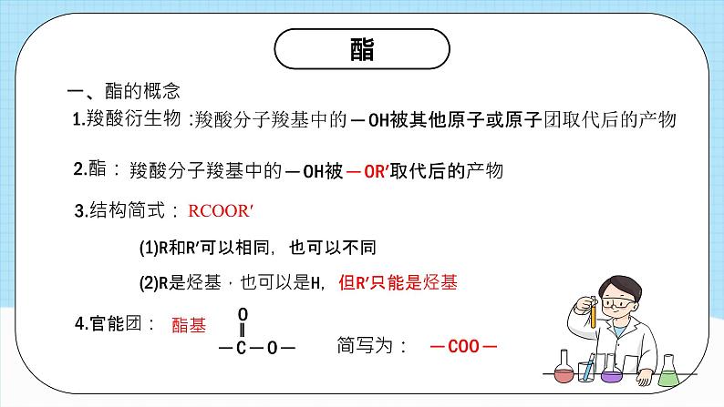 人教版(2019)高中化学选择性必修三3.4.2《酯、油脂》课件06