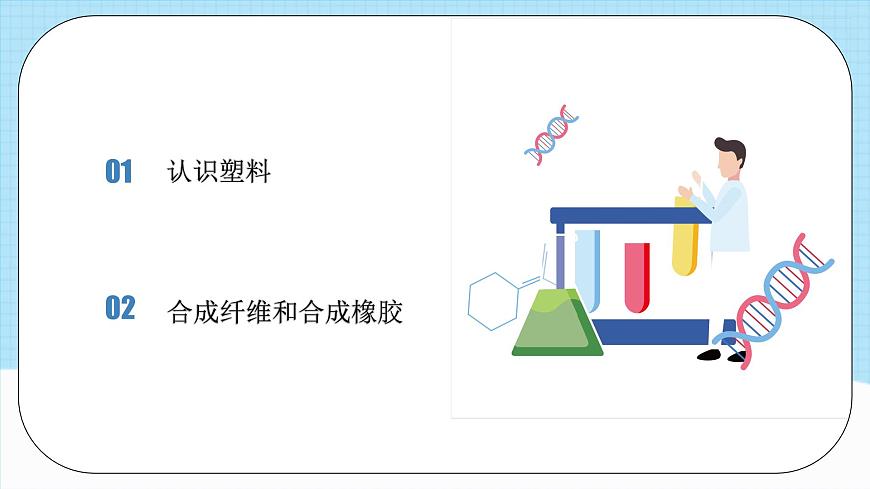 人教版（2019）高中化學(xué)選擇性必修三5.2.1《高分子材料—通用高分子材料》課件第2頁