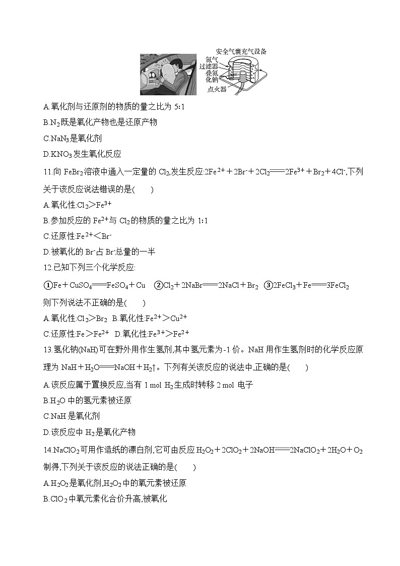 4.1氧化还原反应(分层练习)- (原卷版)第3页
