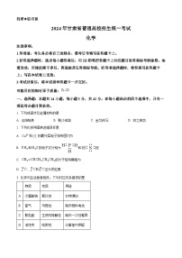 2024年新高考甘肃卷化学高考真题解析（原卷+解析）