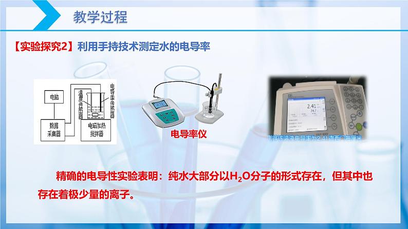 【核心素养目标】人教版 化学选择性必修一 3.2 水的电离和溶液的pH(第1课时 水的电离 )课件05