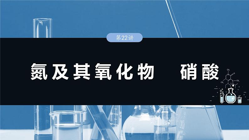 大单元二 第五章 第22讲 氮及其氧化物 硝酸-2025年高考化学大一轮复习(人教版)【配套PPT课件】第1页