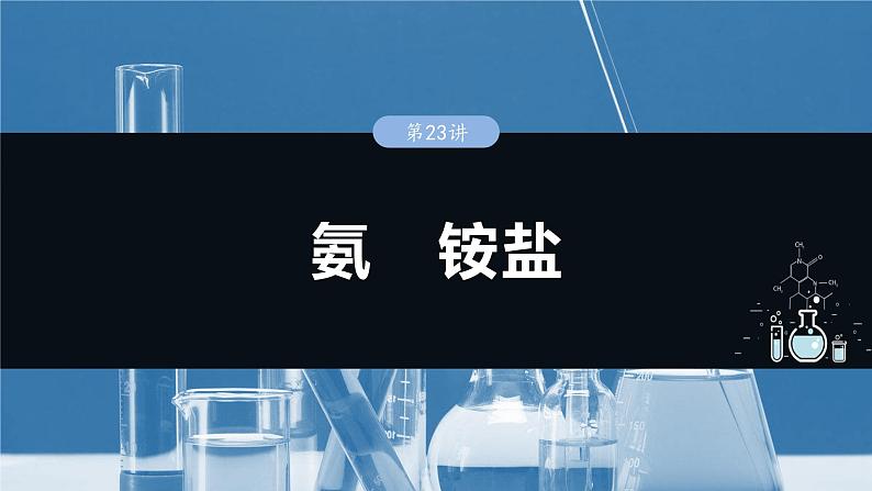 大单元二 第五章 第23讲 氨 铵盐-2025年高考化学大一轮复习(人教版)【配套PPT课件】第1页