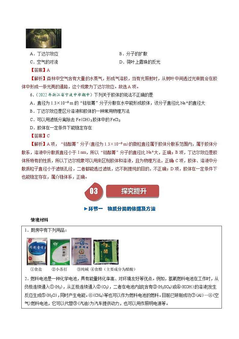 第01讲 1.1物质的分类-2024年高中化学同步精品讲义(人教版必修一)03