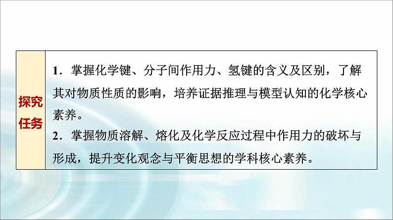 苏教版高中化学必修第一册专题五第二单元能力课时六微粒间作用力及物质变化课件02