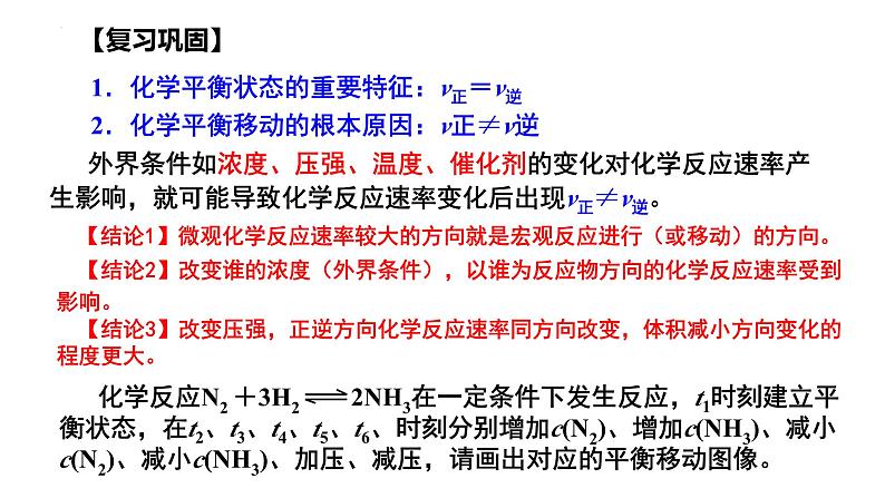 人教版 (新课标)选修4 化学反应原理 2.3 化学平衡 (第3课时 影响化学平衡的因素:温度、催化剂) 课件第2页