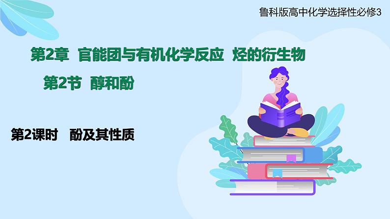 鲁科版选择性必修3 2.2.2 酚及其性质 课件第1页