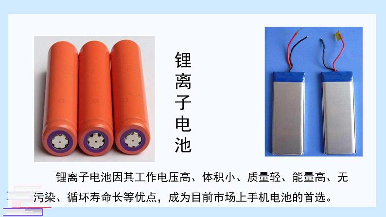 鲁科版选择性必修3 微项目 改进手机电池中的离子导体材料 课件03