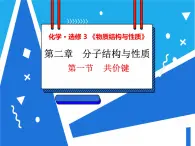 人教版高二化学选修三 2.1.2共价键的键参数与等电子原理 课件