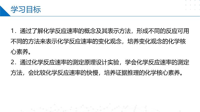 苏教版2019高二化学选择性必修第一册 2.1.1化学反应速率的表示方法(同步课件)02