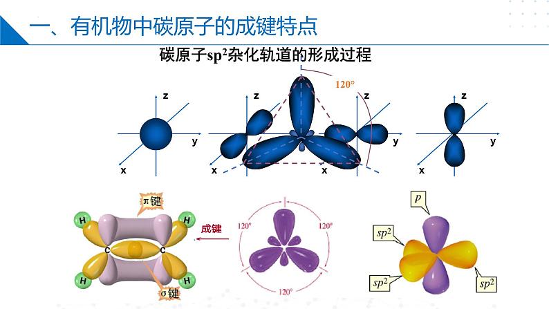 苏教版2019高二化学选择性必修三2.1.1有机物中碳原子的成键特点、有机物结构的表示方法(同步课件)07