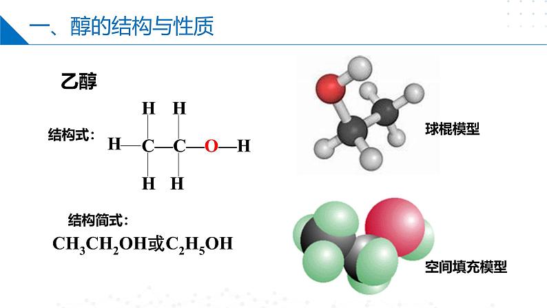 苏教版2019高二化学选择性必修三 4.1.1醇(同步课件)05