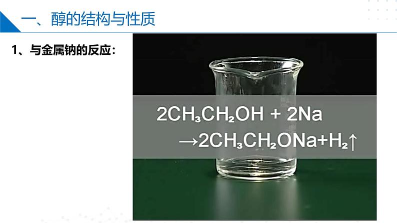苏教版2019高二化学选择性必修三 4.1.1醇(同步课件)07