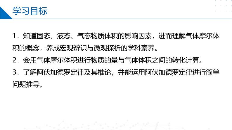 苏教版2019高一化学必修第一册1.2.2气体摩尔体积(同步课件)02