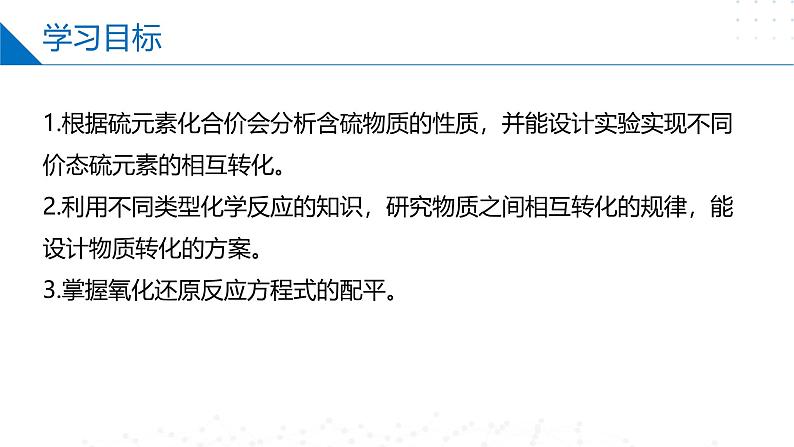 苏教版2019高一化学必修第一册 4.2 硫及其化合物之间的相互转化(同步课件)02