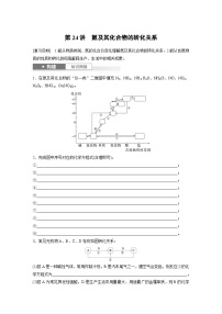 人教版高考化学一轮复习讲义第5章第24讲　氮及其化合物的转化关系（2份打包，原卷版+教师版）