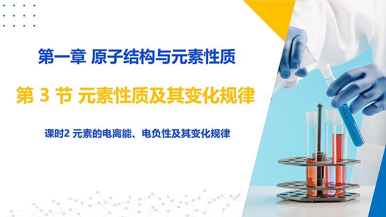 鲁科版2019高二化学选修二 1.3.2元素的电离能、电负性及其变化规律(课件)03
