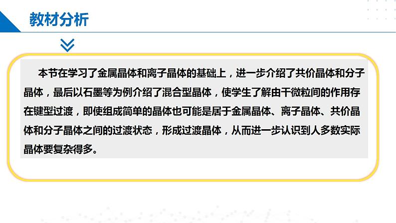 鲁科版2019高二化学选修二 3.2.3共价晶体分子晶体(课件)04