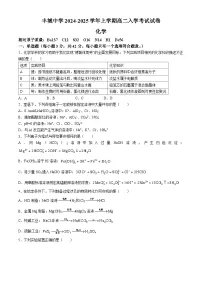 江西省宜春市丰城中学2024-2025学年高二上学期开学考试化学试题
