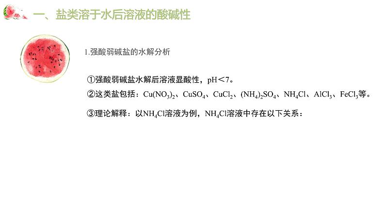 3.3盐类的水解(教学课件)—高中化学人教版(2019)选择性必修1化学反应原理07