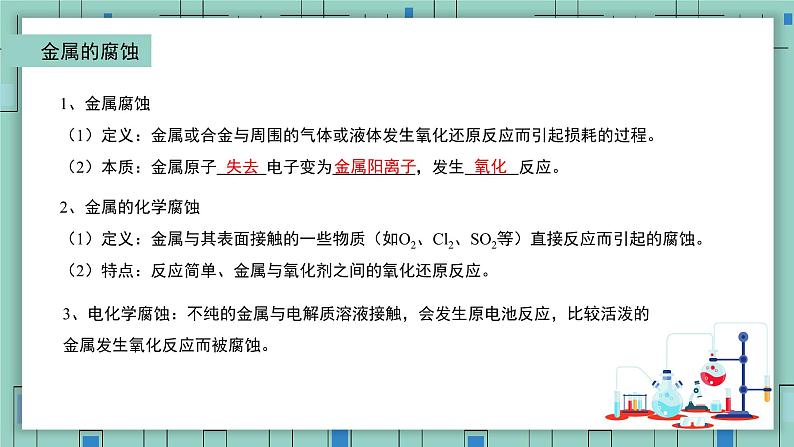 4.3金属的腐蚀与防护(教学课件)—高中化学人教版(2019)选择性必修1化学反应原理04