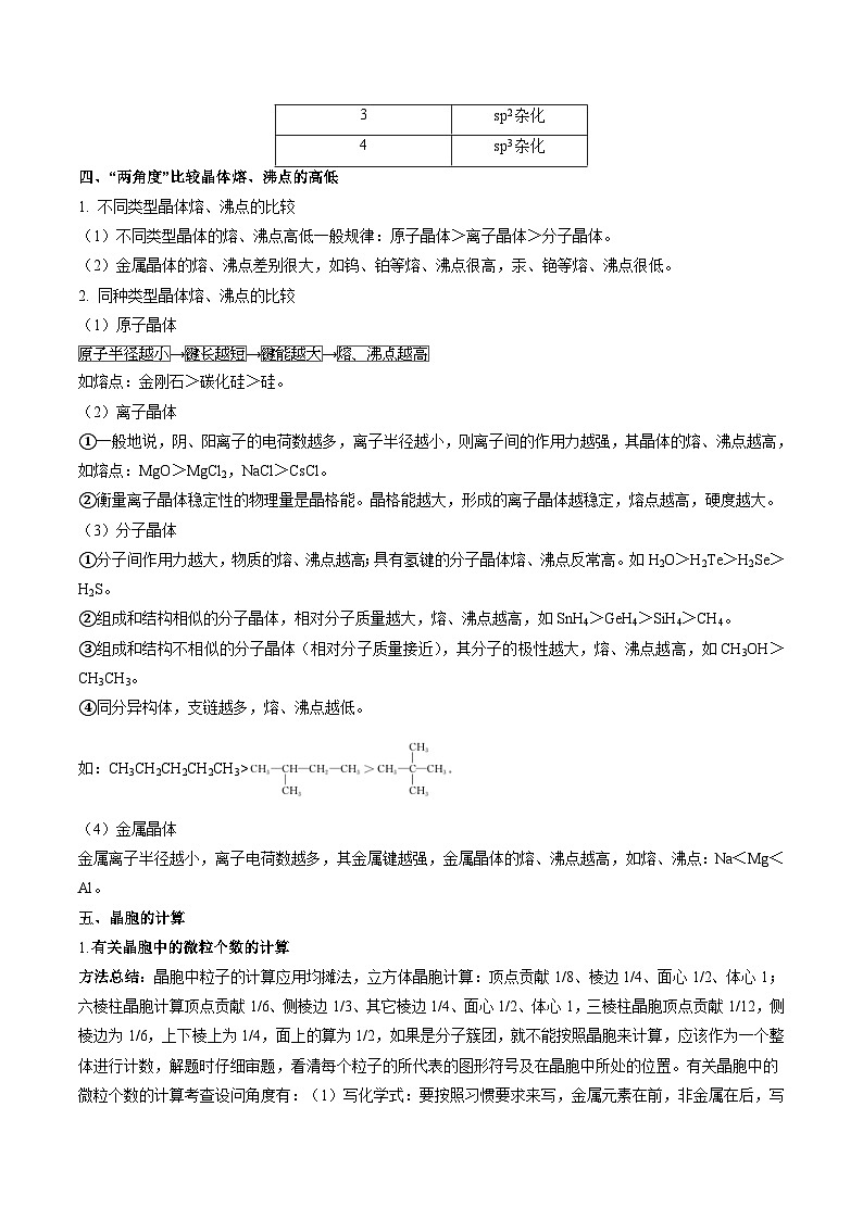 新高考化学二轮复习培优练习重难点14 物质的结构与性质(2份打包,原卷版+解析版)03