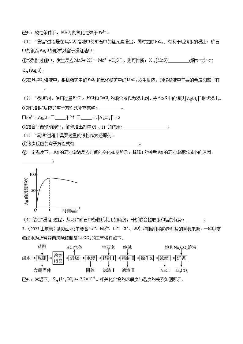 (通用版)新高考化学三轮冲刺练习 第15题 工艺流程综合题(原卷版)第3页