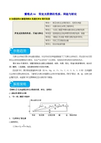 新高考化学二轮复习强化练习重难点06 常见无机物的性质、用途与转化（2份打包，原卷版+解析版）