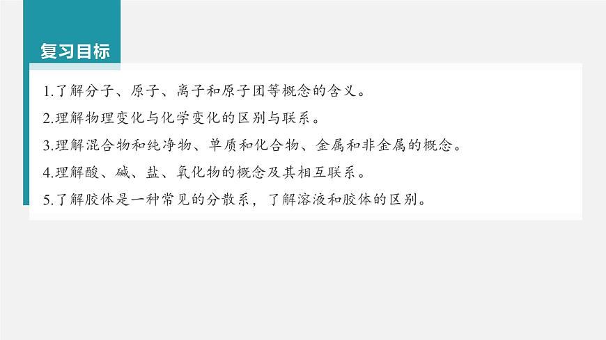 新高考化學(xué)一輪復(fù)習(xí)講義課件第1章 第1講　物質(zhì)的組成、性質(zhì)和分類（含解析）第2頁