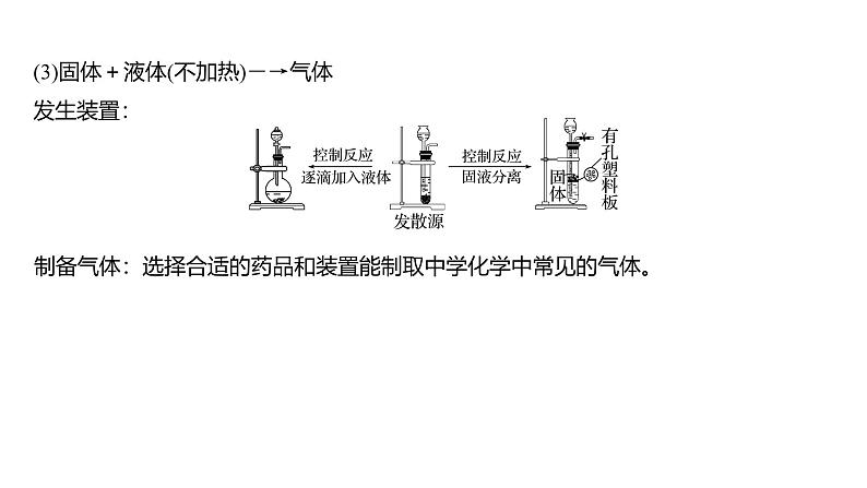 新高考化学一轮复习讲义课件第4章 第24讲 常见气体的实验室制备、净化和收集(含解析)05