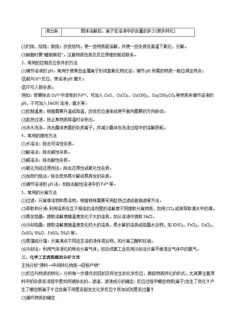 新高考化学二轮复习讲与练专题十一 化学工艺流程(解析版)第2页