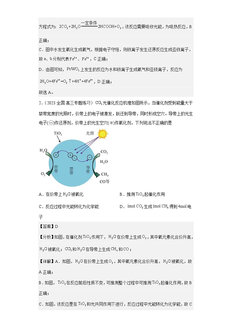 新高考化学二轮复习核心考点逐项突破专题十七 反应机理(专练)(解析版)第2页