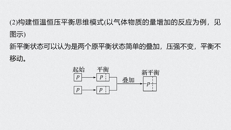 新高考化学一轮复习讲义课件 第7章 第34讲 微专题18 应用“等效平衡”判断平衡移动的结果第7页