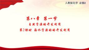 高中化学人教版 (2019)必修 第二册第八章 化学与可持续发展第一节 自然资源的开发利用教学课件ppt