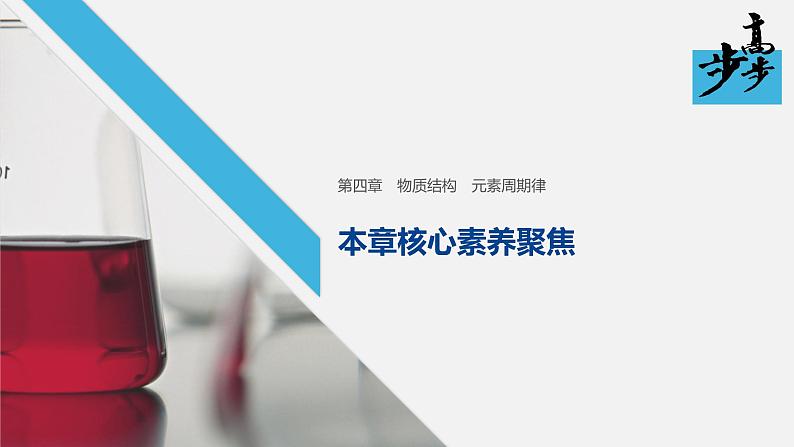 高中化学新教材同步必修第一册 第4章 本章核心素养聚焦课件01