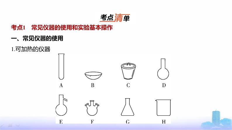 浙江版高考化学复习专题一0六化学实验基本方法教学课件第3页