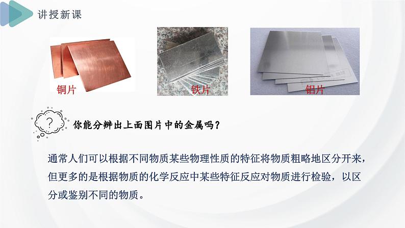 2.1 课时2 物质的检验 物质性质和变化的探究 课件 2024-2025学年高一化学苏教版(2019)必修第一册第4页